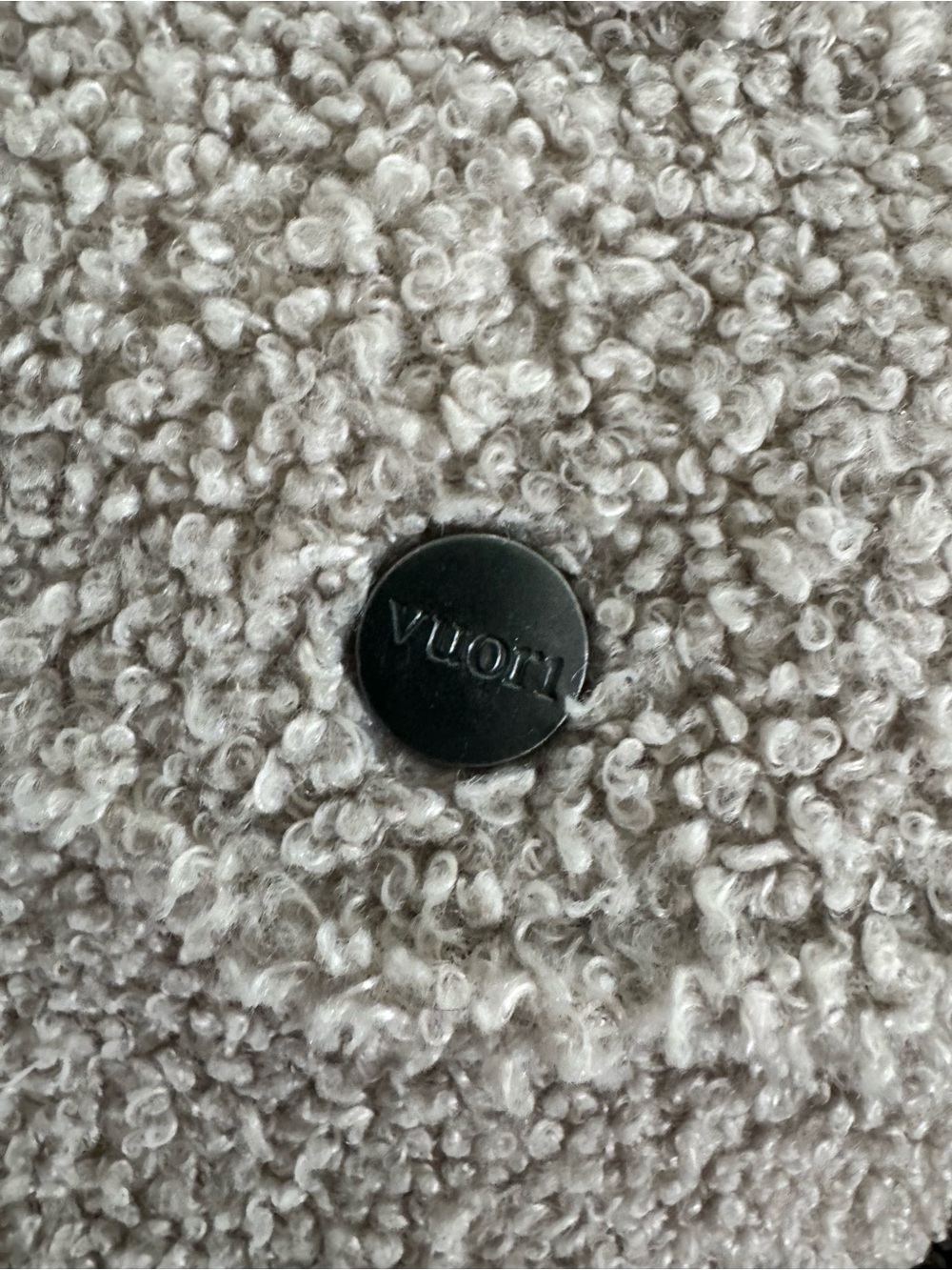 Vuori Sycamore Sherpa Shacket in Dark Salt Size XS - Picture 5 of 6